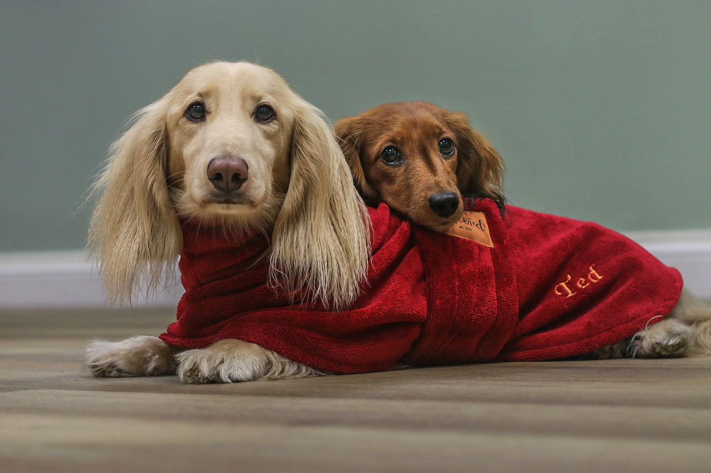 Luxury Bamboo Dog Drying Robe