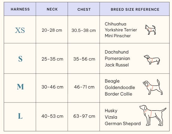 No-Pull Dog Harness - Peach