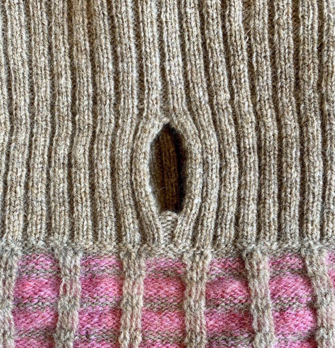 Paddy Pink Dog Jumper & Matching Headband Set