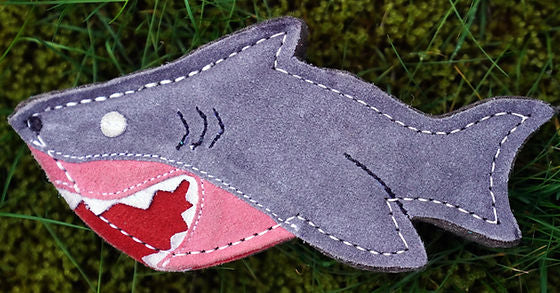 Jim Jaws the Shark Tough Eco Dog Toy