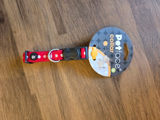 Red Polka Dot Collar