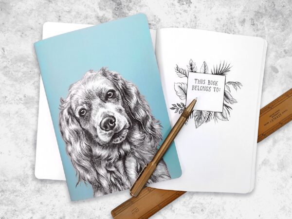 Cocker Spaniel Notebook - The Cambridge Dog Co.