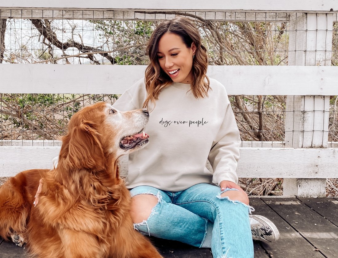 Dogs Over People Sweatshirt