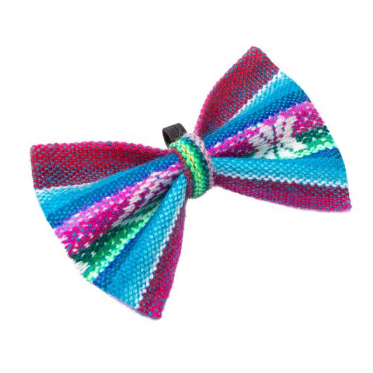 Hiro & Wolf Inca Blue Bow Tie