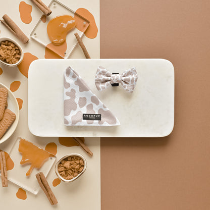 Nude Cow Bow Tie