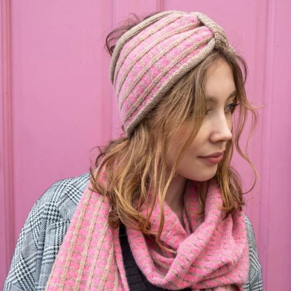 Paddy Pink Dog Jumper & Matching Headband Set