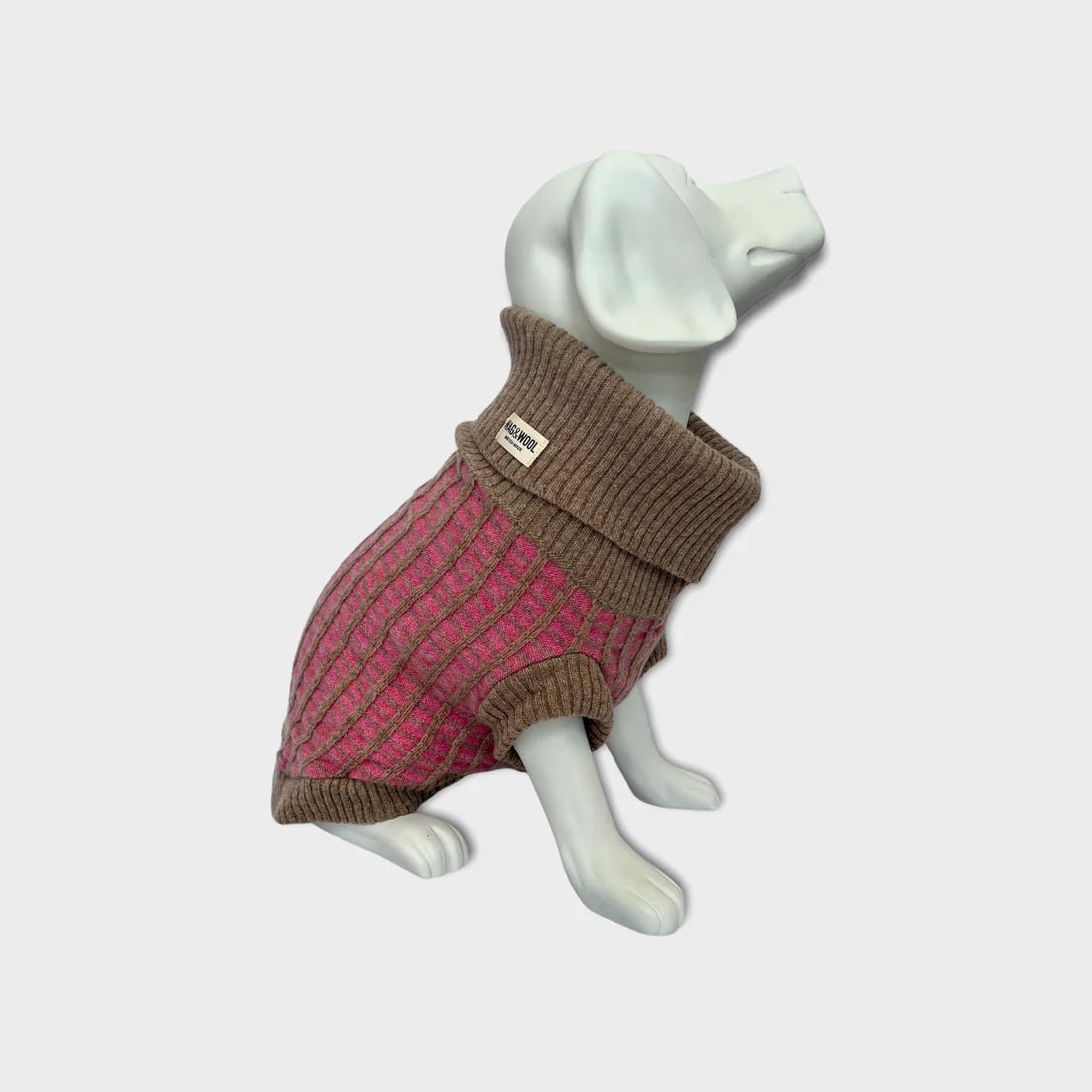 Paddy Pink Dog Jumper & Matching Headband Set