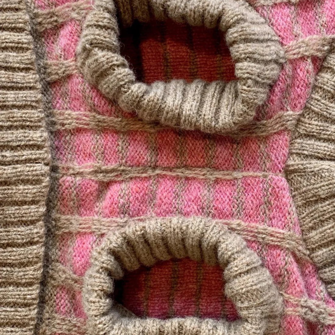 Paddy Pink Dog Jumper & Matching Headband Set