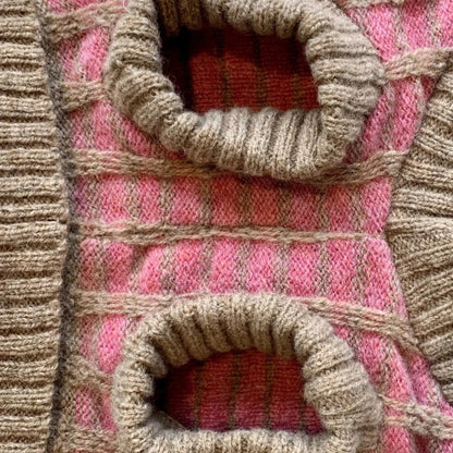 Paddy Pink Dog Jumper & Matching Headband Set